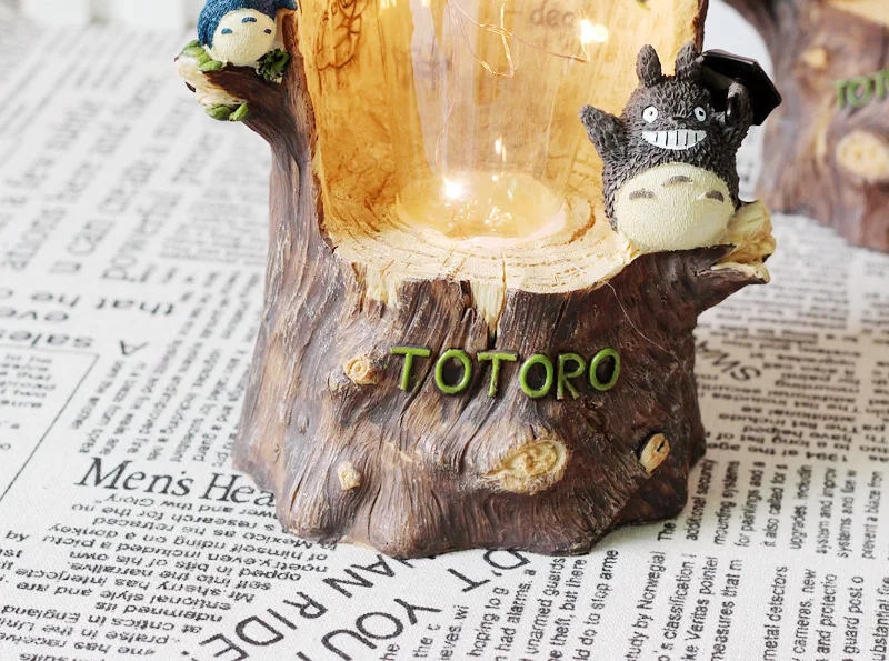 Тоторо светодиодный ночной Светильник Studio Ghibli с изображением героя мультфильма