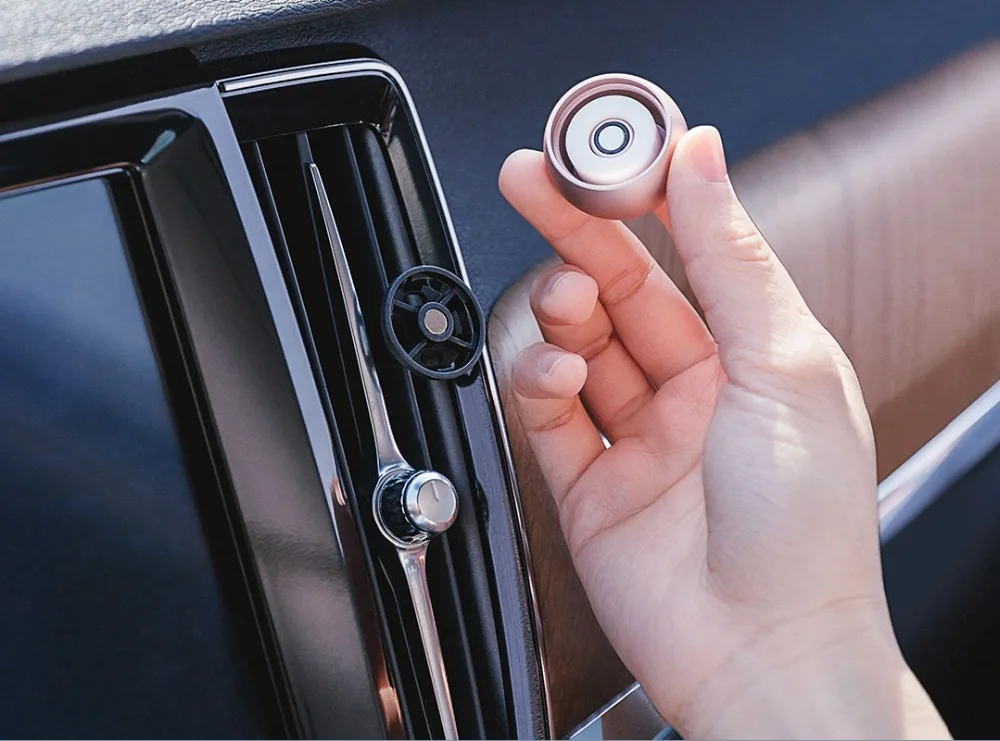 Xiaomi Mijia Guildford автомобильный Ароматический диффузор освежитель воздуха Духи металлический зажим Магнитная привлекательная версия