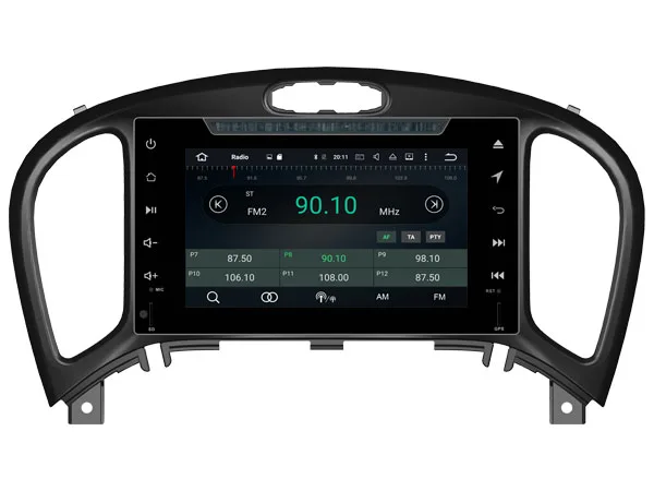 Ips экран Android 8 0 автомобильный Dvd Navi плеер для DECKLESS NISSAN JUKE (2012 2017) gps suto стерео аудио