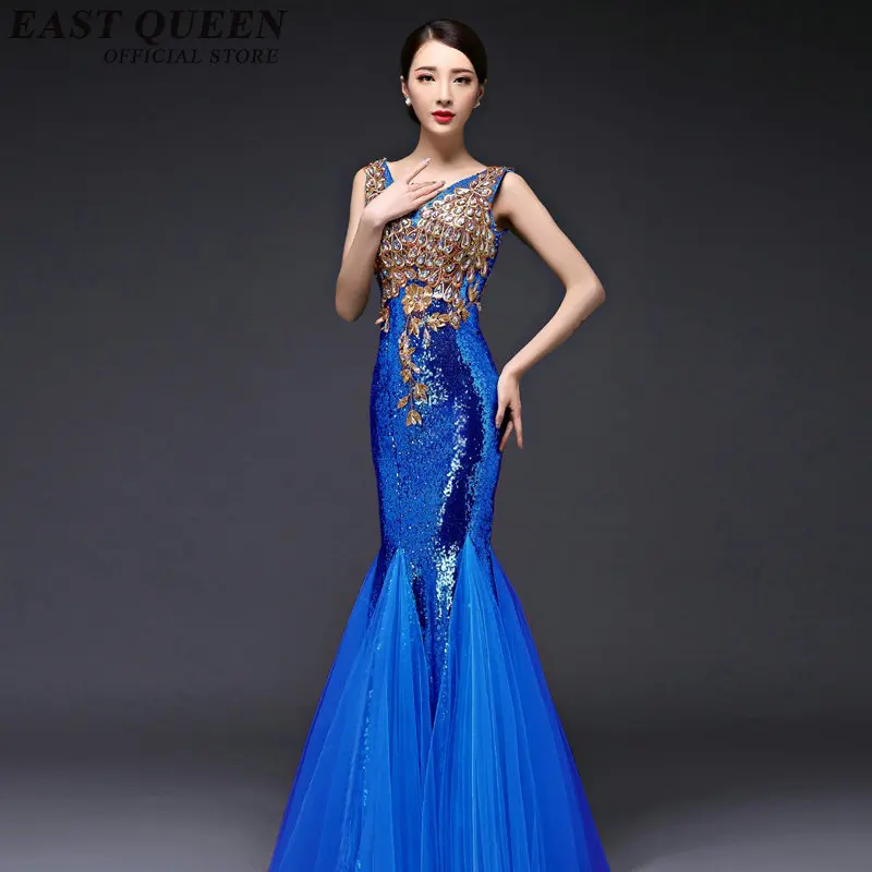 

Женское вечернее платье, длинное, красное, со стразами, AA2776 YQ