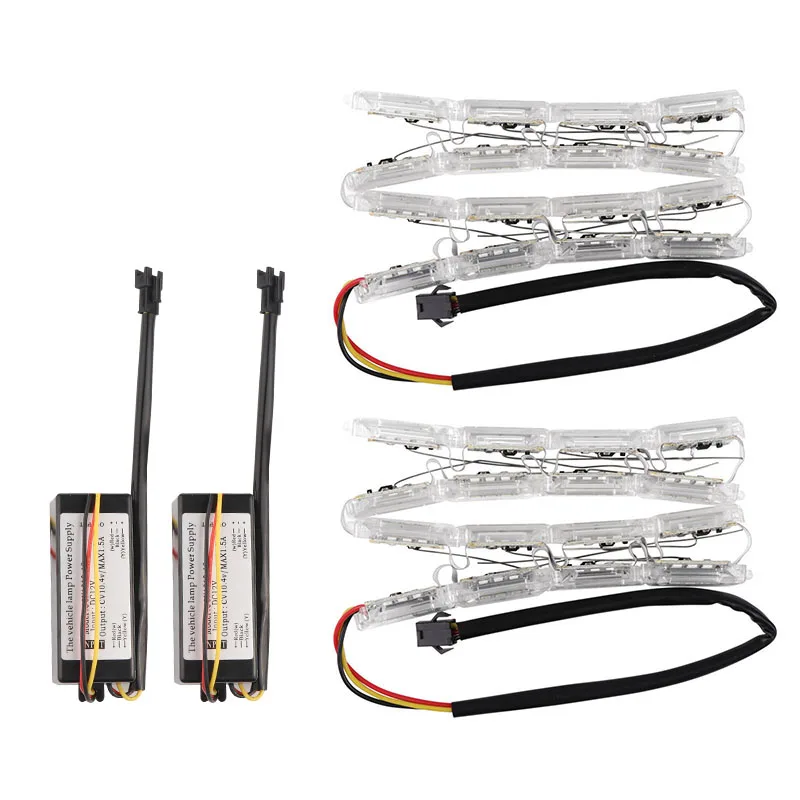 2 шт. автомобилей гибкие горки светодиодный Knight Rider полосы светильник для