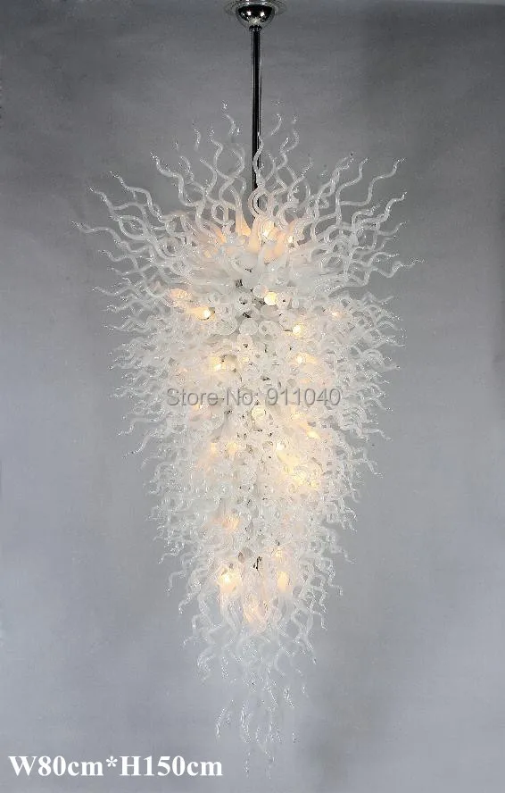 

Free Shipping Large Blown Modern Hotel Chandelier Lighting