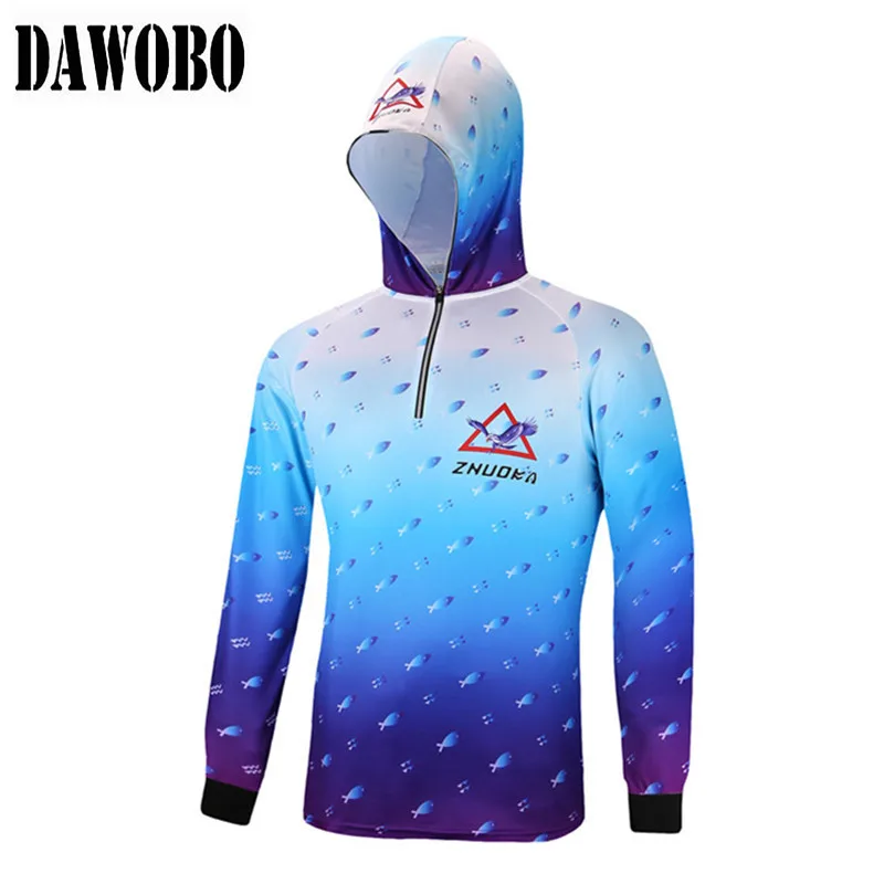 Hoodie 09 New Outdoor sport mens fishing clothes breathable quick dry Anti UV 40+ Anti-mosquit long sleeve hooded women fishing Shirts - Цвет: Hoodie 09