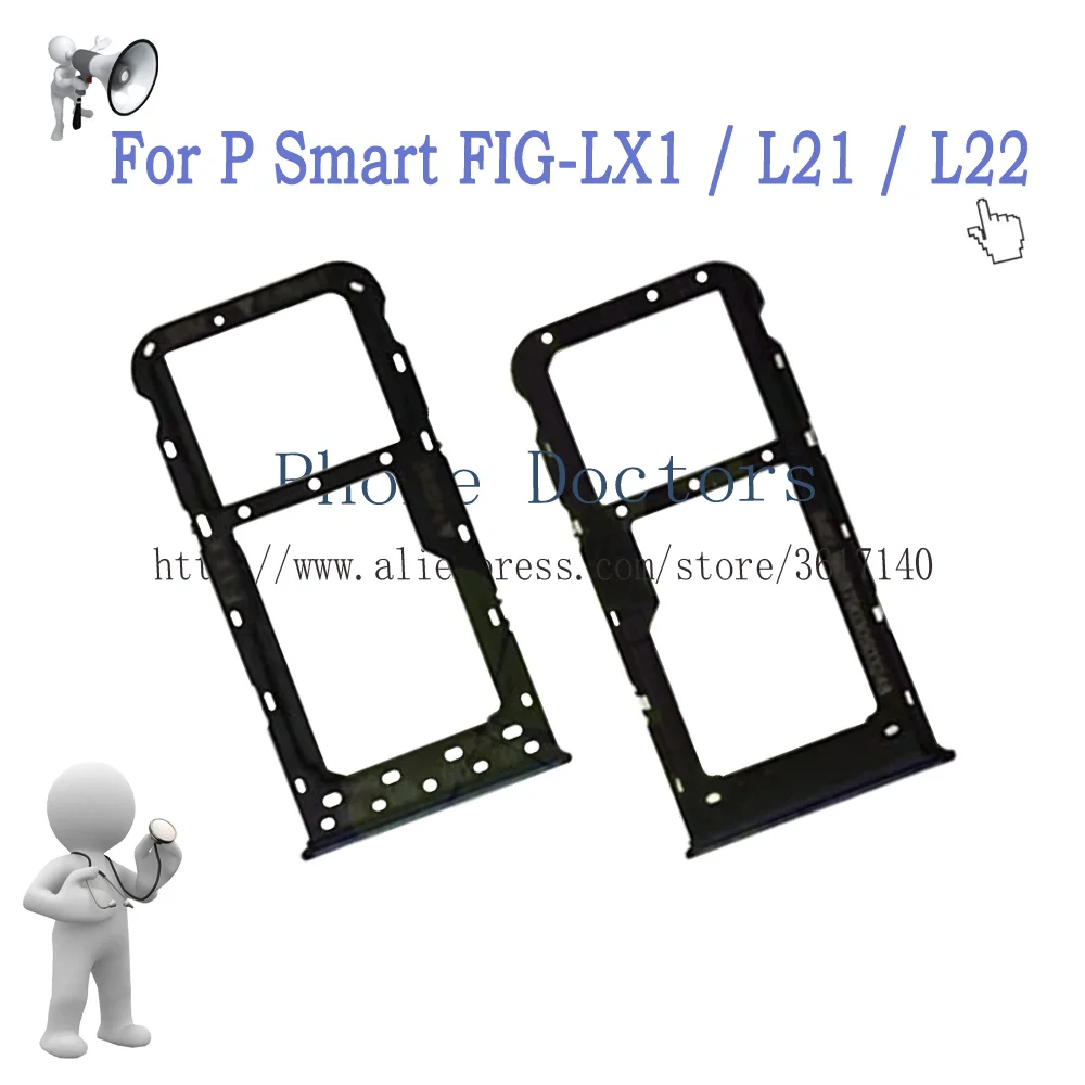 Для Huawei P умный телефон/телефон лоток для Sim-карты Micro SD слот адаптер запчасти