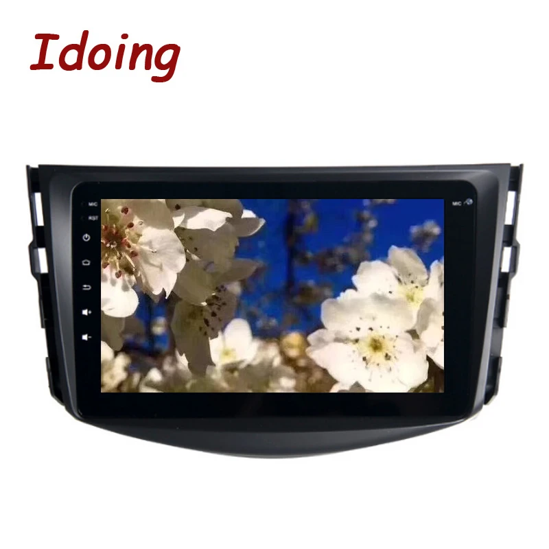 Idoing 2Din 8 &quotАвтомобильный gps плеер Android8.0/7 1 для Toyota RAV4 09 12 ядерный 4 Гб ОЗУ 32 ПЗУ Авто