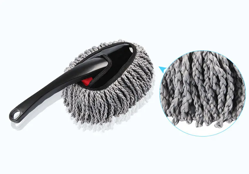 

Car Wash Duster Cleaning Dirt Dust Clean Car triangular brush high brush car wash truck dust car wash small wax brush