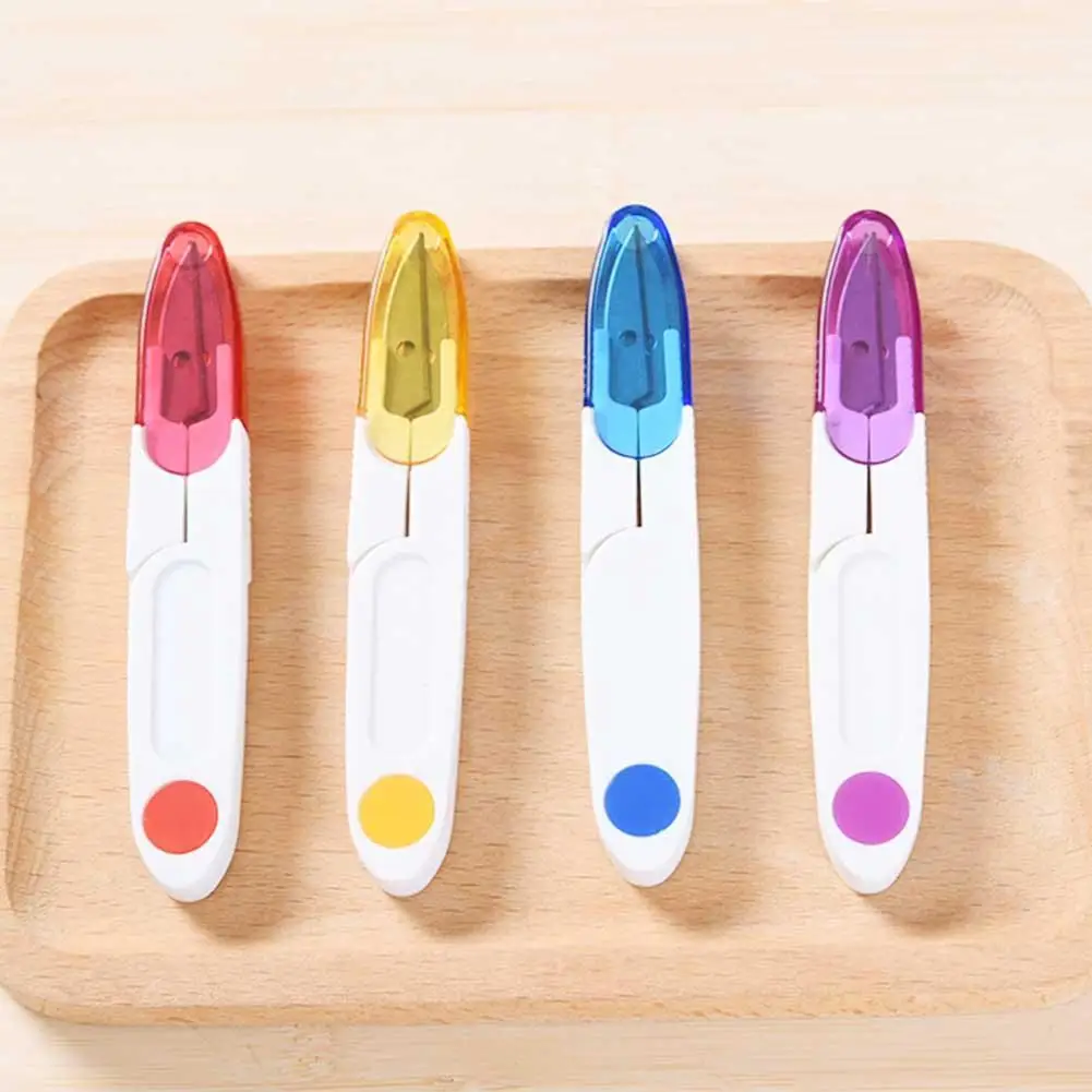 Швейные ножницы с крышкой триммер инструменты для вышивки рукоделия машинка