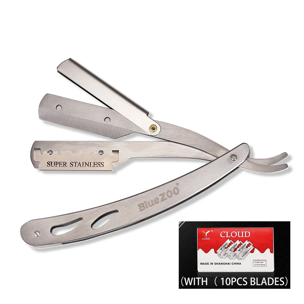 Мужская бритва с прямыми краями складной нож для бритья инструменты удаления