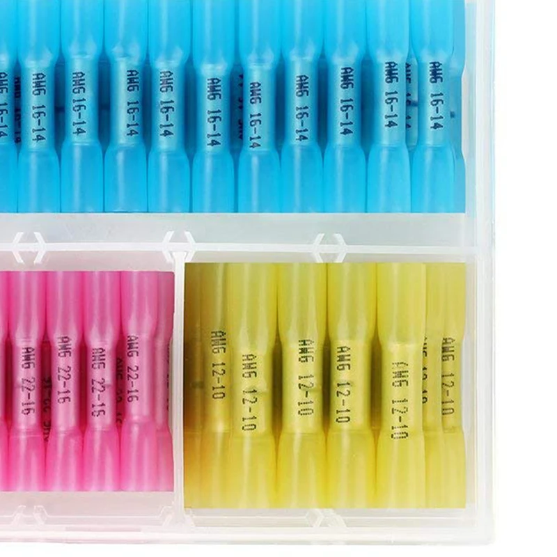 100 шт. термоусадочные Разъемы-утепленная Водонепроницаемый морской