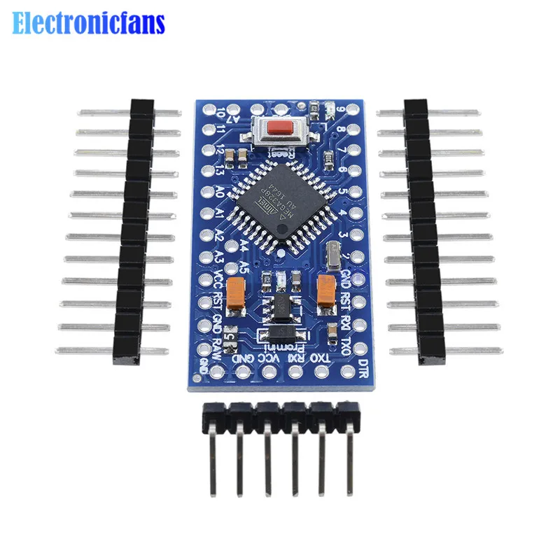 10 шт. Pro Mini 328 atmega328 модуль мини ATMEGA328 3,3 В 8 МГц Замена ATMEGA128 для Arduino совместимый нано