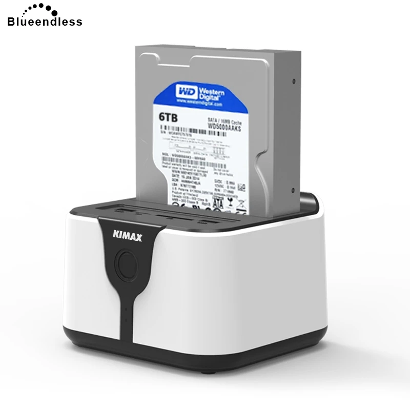 Blueendless 1 Bay Wifi роутер для хранения сетевой Hdd док-станция 2,5 '3,5' SSD Sata USB жесткий диск Корпус чехол TF кардридер