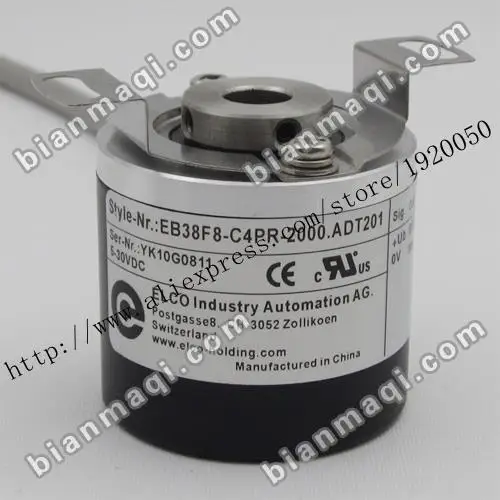 

Stock EB38F8-C4PR-2000.ADT201 Elco ELCO 2000 линейный поворотный кодировщик с полым валом