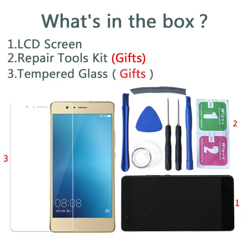 Для Huawei P9 Lite VNS-L21 VNS-L22 VNS-L23 VNS-L31 VNS-L53 LCD дисплей + сенсорный экран дигитайзер в сборе