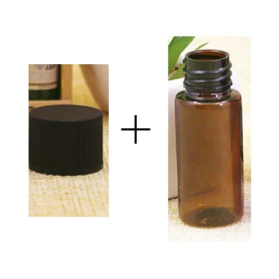brown and black cap Sedorate 30 шт./лот 15 мл Пластик бутылка для многоразового использования Пустая палитра бутылочки с закрученными крышками лосьон контейнеры для шампуня для косметики JX125-2 - Цвет: brown and black cap