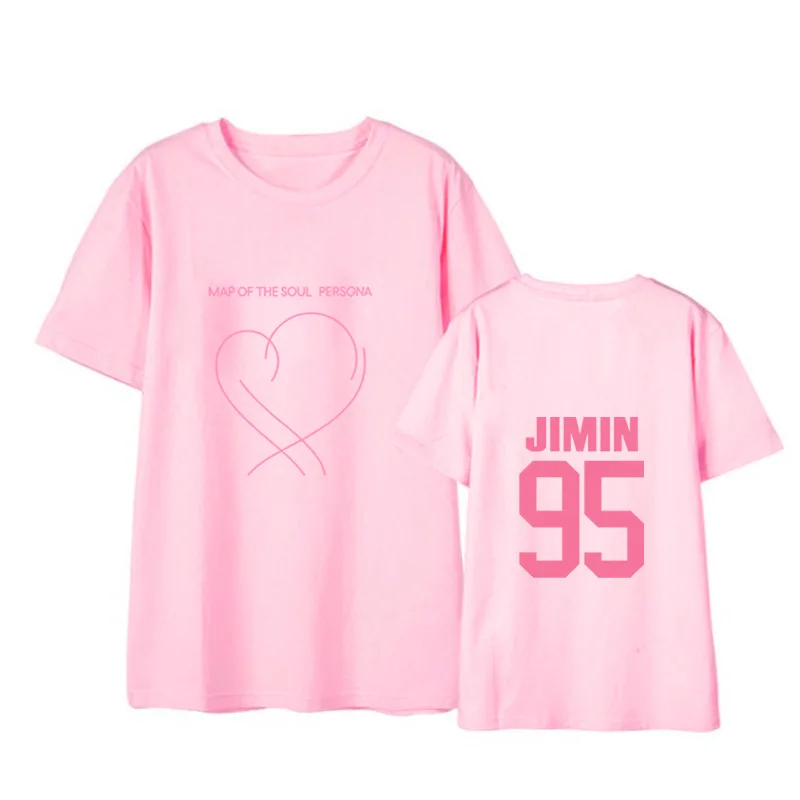 Kpop EXO GOT7 jin футболка suga карта души персоны летняя новая с короткими рукавами
