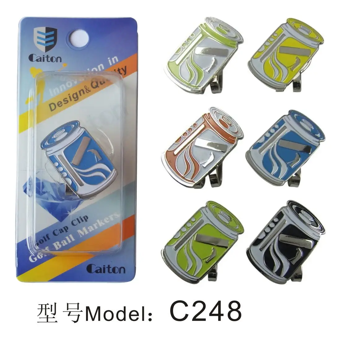 Кепка для гольфа клип гольф маркер шаблон чашки аксессуары вентиляторы Поставки
