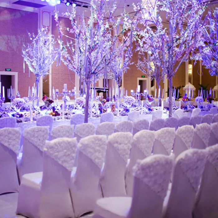 Dearest 50 шт. лайкра Отель Свадебный банкет спандекс стул чехол для ужин вечерние