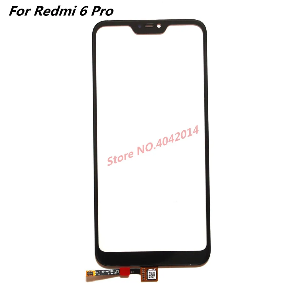 

100% сенсорный экран для Xiaomi Redmi 6 pro Сенсорная панель Сенсорный экран дигитайзер Запасные части