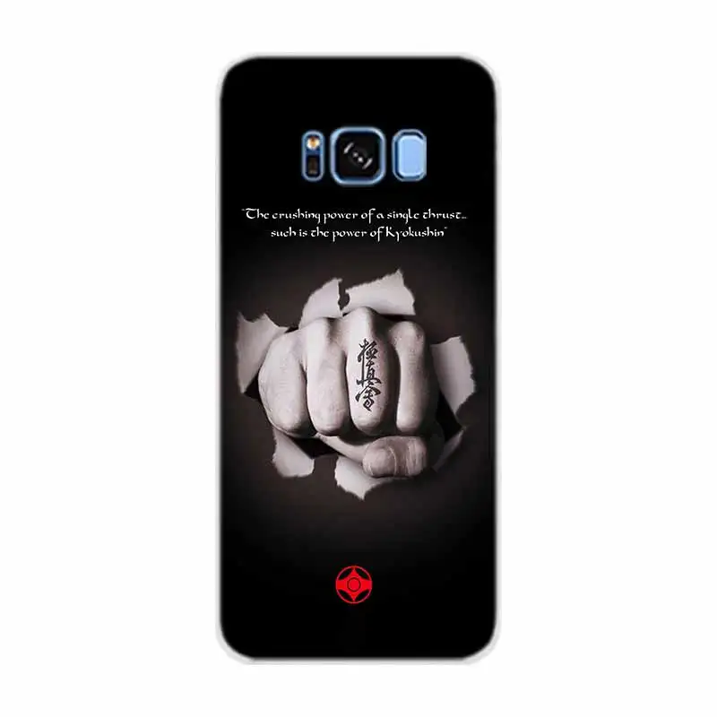 1 Kyokushin каратэ символ мягкий чехол для samsung Galaxy S6 S7 Edge S8 S9 S10 S11 Plus E Note 10 9 чехол для телефона 5G - Цвет: 1