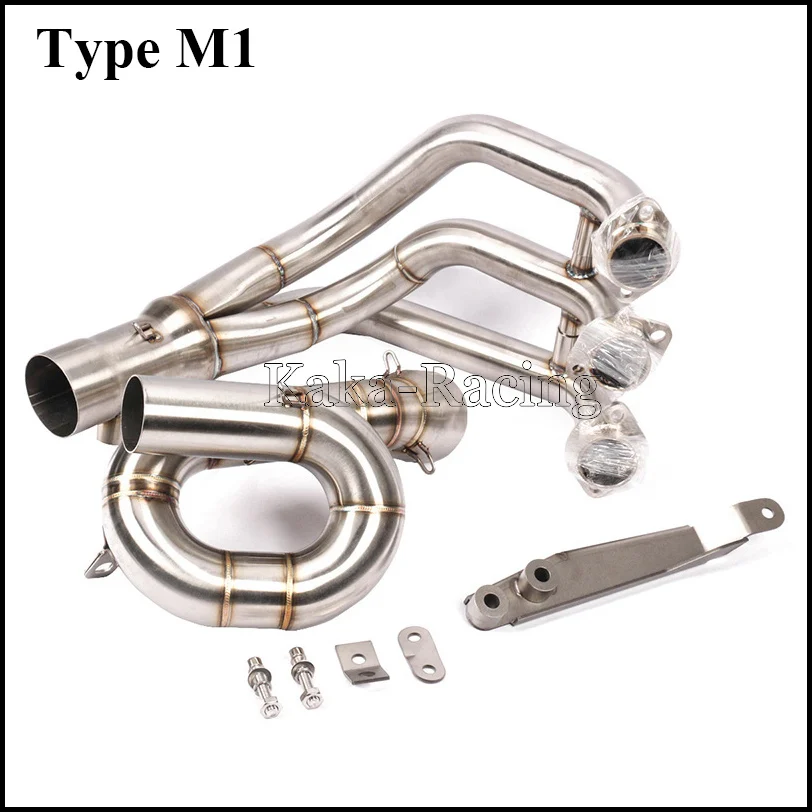 Type M1 Мото rcycle Akrapovic выхлопная труба глушителя полная система скользящая трубка Escape moto для Yamaha MT09 fzfz09 FZ-09- XSR900 - Цвет: Type M1