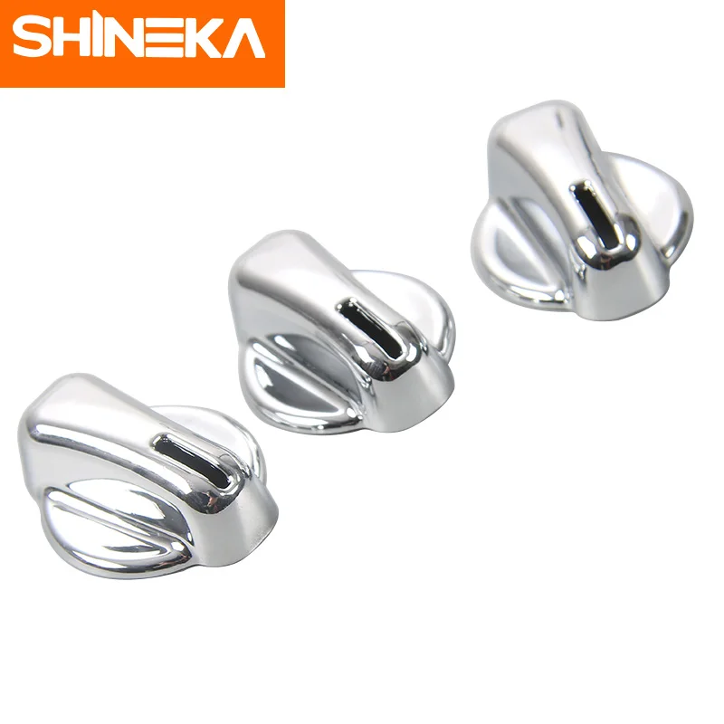 SHINEKA ABS интерьер кондиционер кнопка переключения украшения крышка отделка