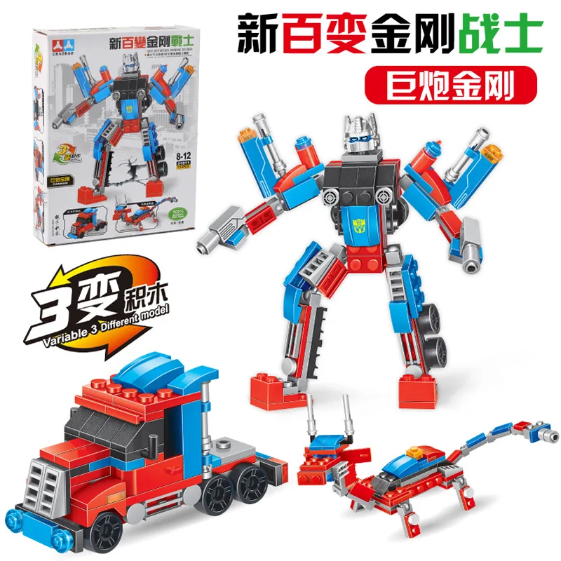 ThinkEasy 6 шт./партия робот трансформер автомобили Prime игрушки Bruticus фигурки героев