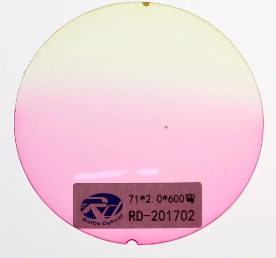 SPEIKE индивидуальные тонированные линзы по рецепту uncut CR39 радужные линзы UV400 защита антибликовые линзы для близорукости линзы для чтения