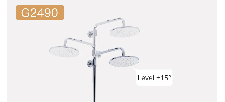 GAPPO смесители для душа термостатическая Ванна комната душевой набор термостатическая Ванна Душ-водопад насадки для душа