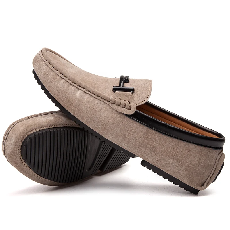 JKPUDUN Italian Mens Driving Shoes Casual Luxury Brand Loafers Men Designer Fashion Boat High Quality Moccasins | Обувь