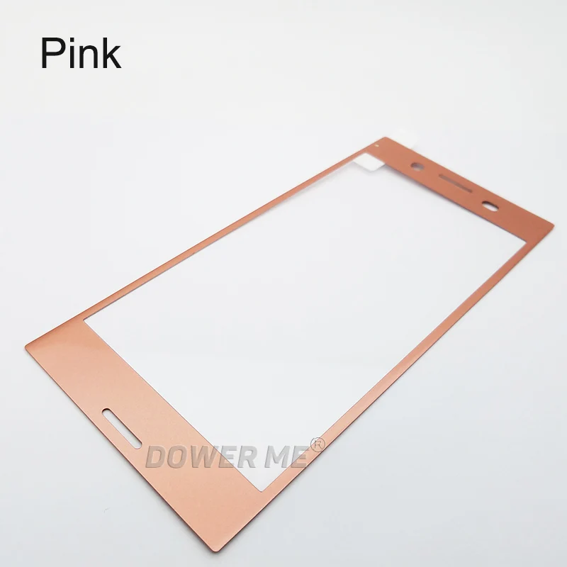 XZ Premium Pink Dower Me 3D изогнутый мягкий край Полный клееный закаленное стеклянный дисплей Защитная пленка для sony Xperia XZ Премиум 5," G8142 - Цвет: XZ Premium Pink