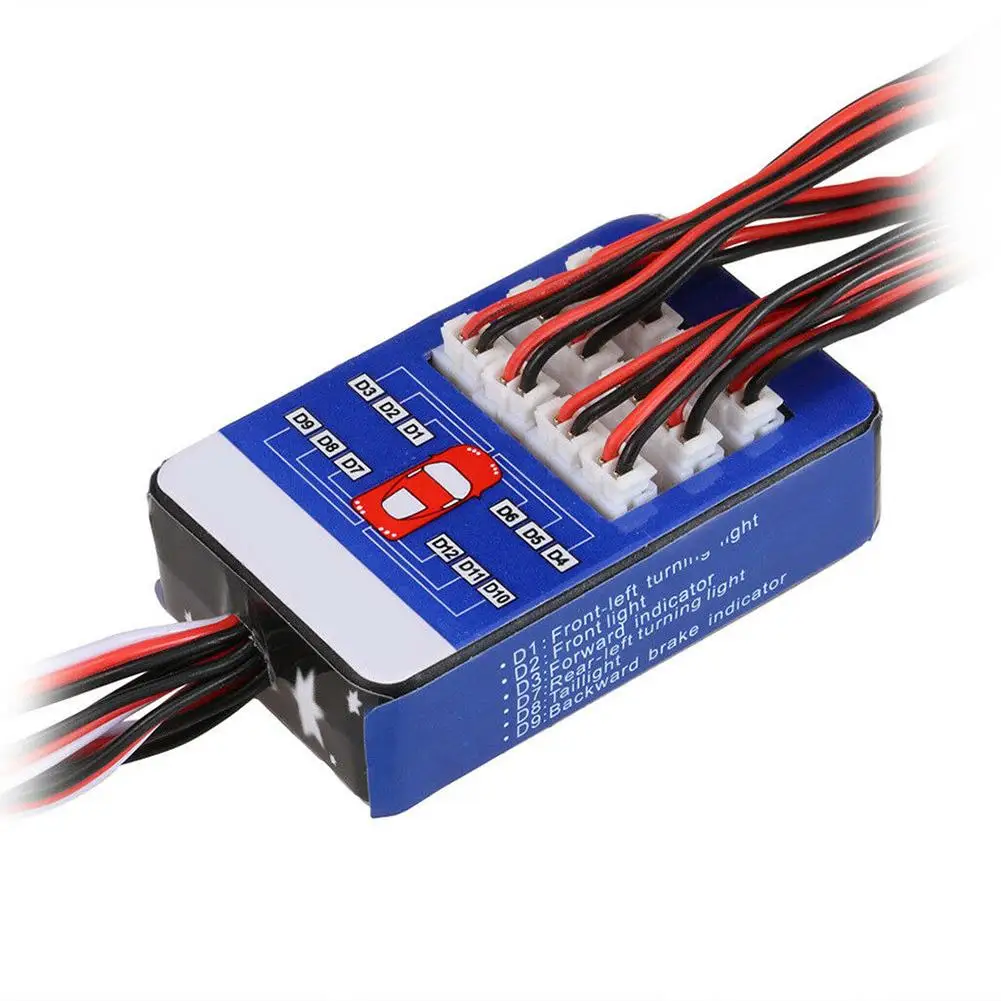 12 светодиодный комплект освещения рулевой тормоз моделирование вспышки света