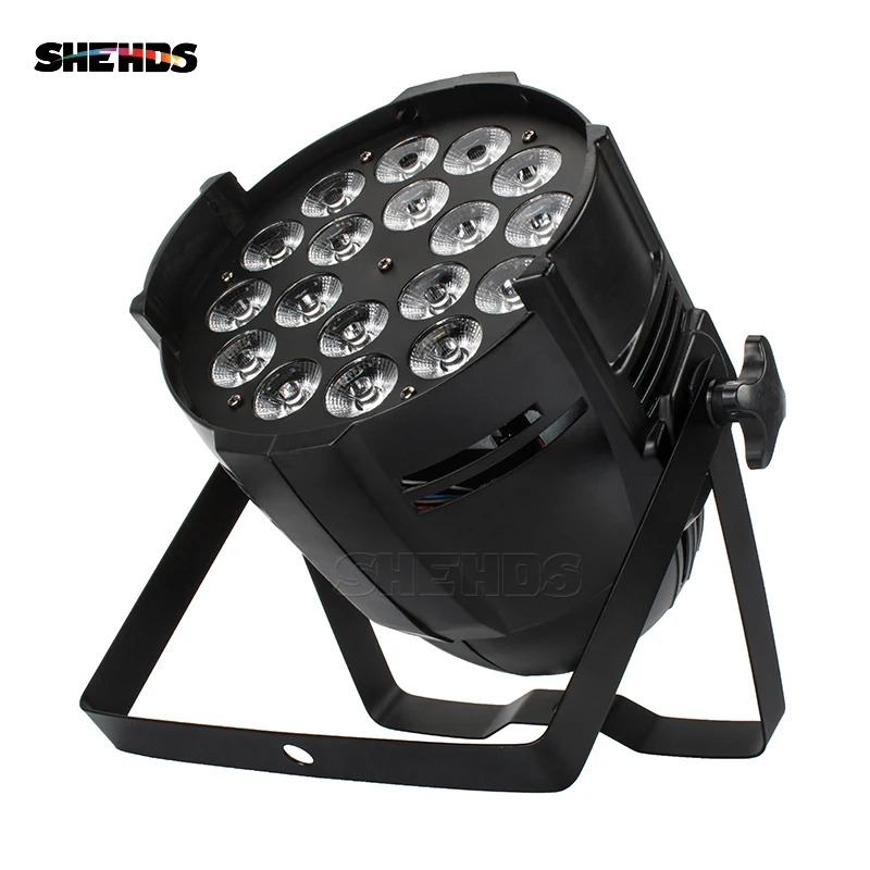 4 шт. алюминиевый сплав LED Par 18x15 Вт RGBWA 5в1 Can Светодиодный прожектор DJ проектор для