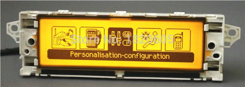 Белый корпус желтый сенсорный экран 12 шарнирно-неподвижная Опора USB Двухзонный воздуха Bluetooth Дисплей монитор для peugeot 307 407 408 citroen C4 C5