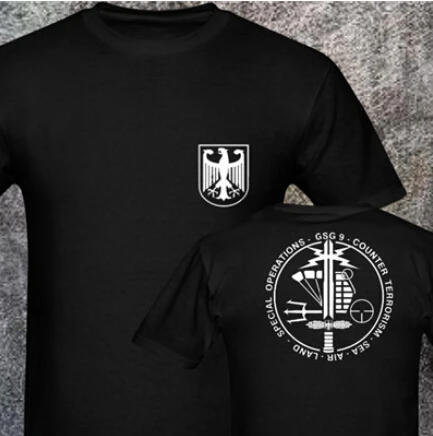 11 Sas Sbs Forsvarets Gsg 9 Bope Снайпер зеленый берет Gign Raid Bri Jtf2 Fsk Mjk Jgsdf армейский спецназ мужские футболки топы - Цвет: 11