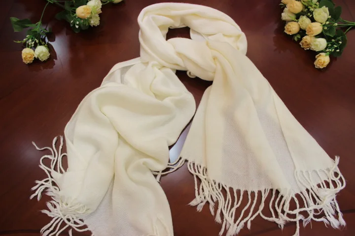 Korean version of the new winter cashmere scarf solid thick section warm shawl dual bridesmaid|scarves silver|scarf hangerscarf orange |