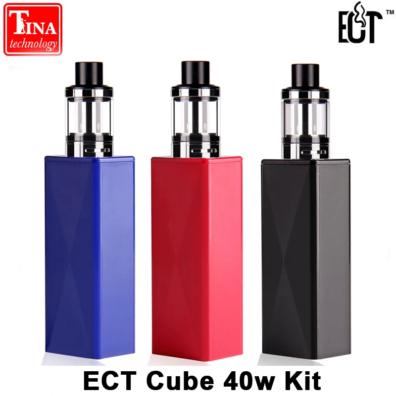 ECT детеныш 40 Mod Kit 2200 mAh электронная сигарета большой парогенератор 2 0 мл Elfin