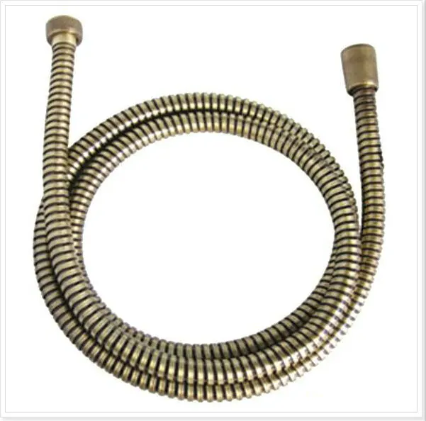 60&quot G1/2&quotB antique bronze EPDM braided stainless steel flexible shower hose vasos for jillkets electric water heater |