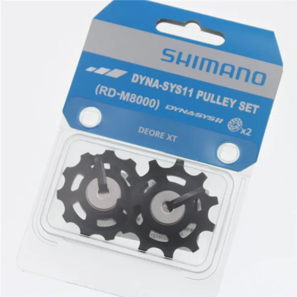 Набор шкивов shimano M410 deore slx xt m785 m8000 105 5800 6800 5700 6700 7900 задний переключатель запчасти Натяжной направляющий шкив комплект - Цвет: XT M8000 8050