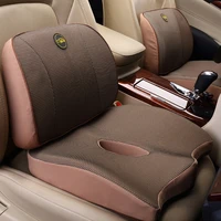 car back massage pillow auto seat waist cushion for bmw golf volvo universal lumbar support chairs accessories