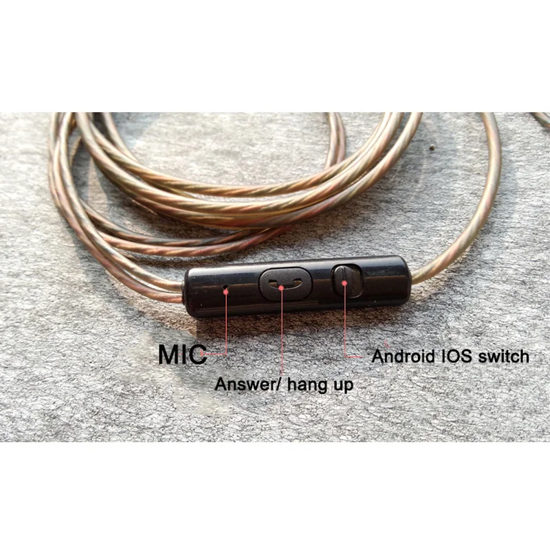 DIY Модернизированный MMCX кабель для Shure se215 se535 se846 Sennheiser ie80 ie8i ie8 TF10 W4R IM50 гарнитура 32