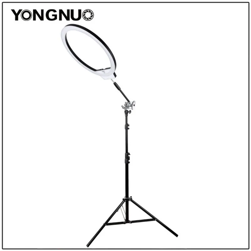 Кольцевой светильник для селфи YongNuo YN608 3200K ~ 5500K двухцветная Температура