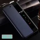 Умный чехол-книжка с окошком для экрана для Huawei p20 Pro Mate 10 Lite, кожаные чехлы для Huawei P10 Plus Mate 20 x, задняя крышка P10Plus, чехол