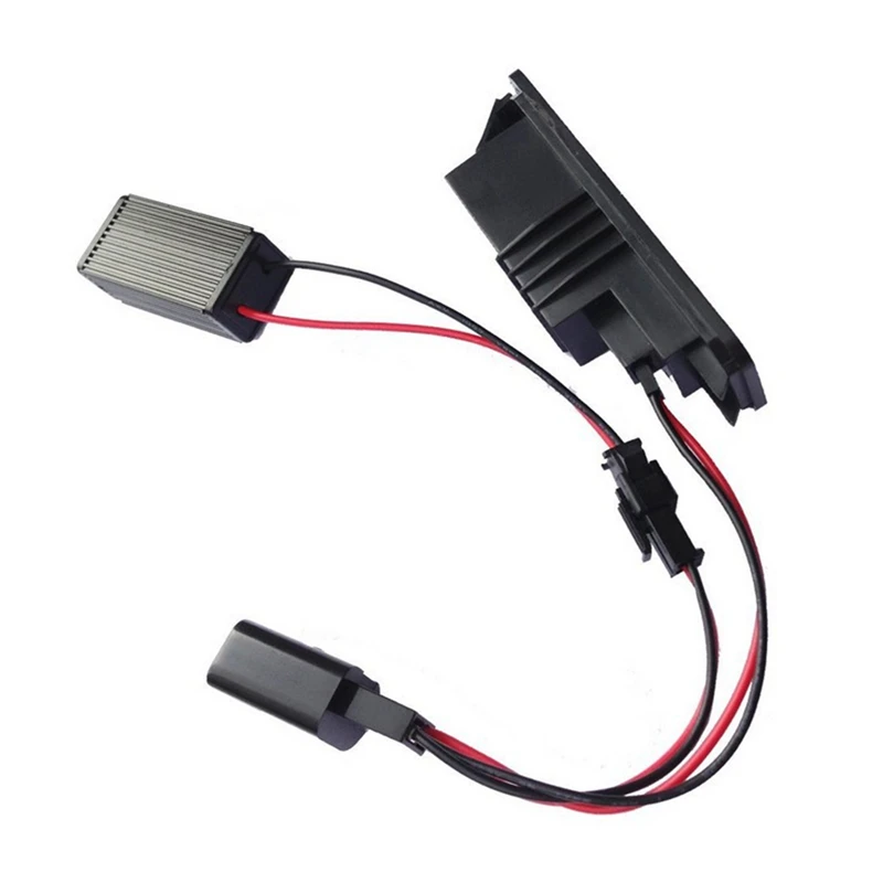KEYECU 2 шт. 6500K белый светодиодный фонарь для номерного знака 18SMD в сборе Vw Golf 4 5 6 7 Polo