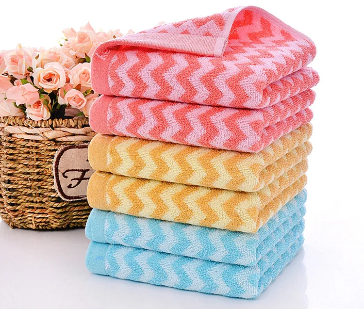 

drop ship 34*74cm 100% Cotton Hand Towels water wave Maple Leaf Printed High Quality Bathroom Hand face Terry Towels 2pcs/set