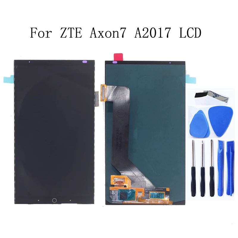 ЖК дисплей AMOLED для zte Axon 7 сменный дигитайзер сенсорного экрана A2017 A2017U A2017G Asembly Axon7