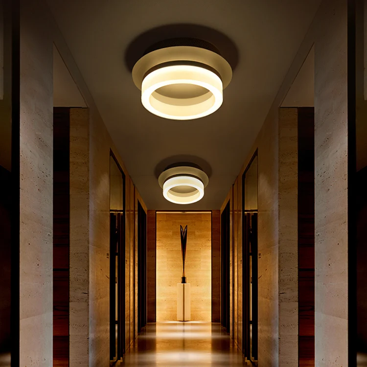 

Modern LED ceiling lights creative modern living room bedroom home balcony entrance hall aisle corridor 1/2/3 ceiling lamps ZA