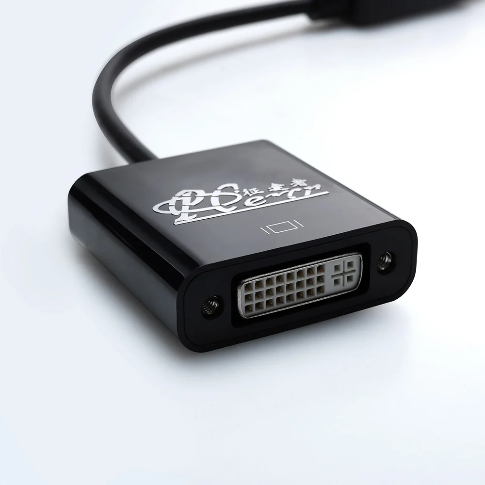 PCER DP донгл DVI 1080P к DisplayPort порт дисплея кабель адаптер конвертер |