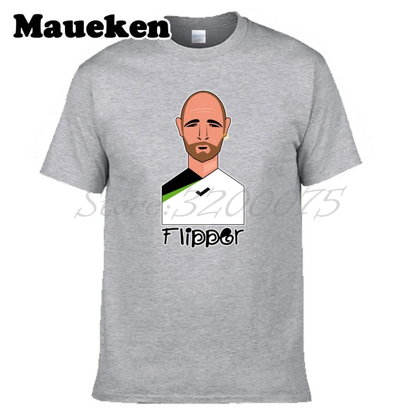 Мужская футболка Andre Agassi Flipper IDOLS для фанатов подарок с круглым вырезом W18012002|men