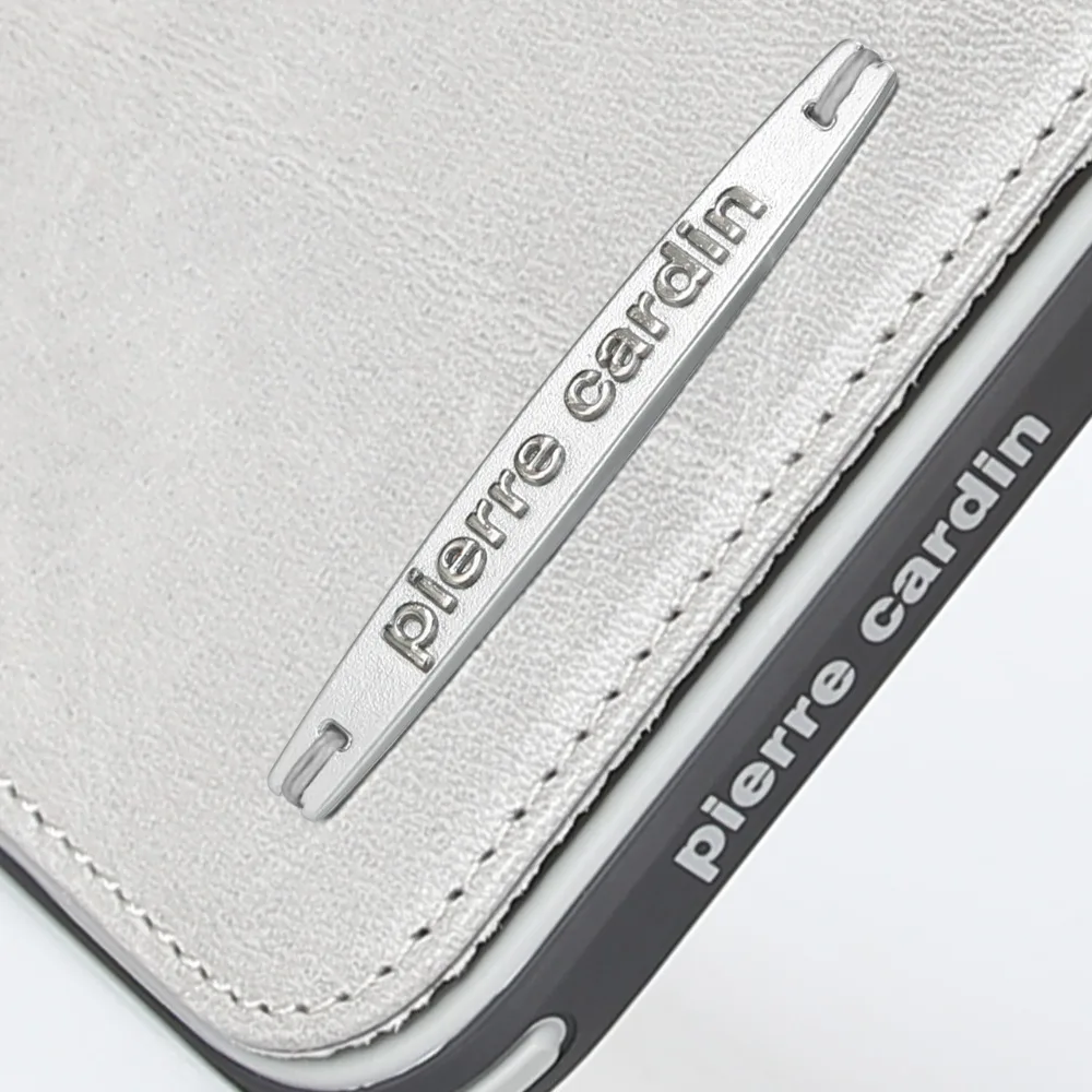 Для iPhone 8 8 Plus 7 7 Plus Pierre Cardin натуральная кожа сотовый Чехол для телефона съемный флип-кронштейн мягкий силикагель чехол
