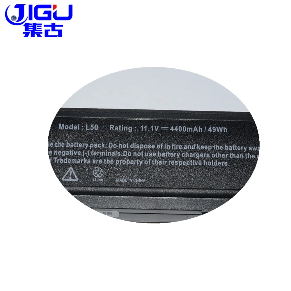 JIGU Новый аккумулятор для ноутбука TCL K42 K43 UNL50 HASEE F3000D3 F205S F530R L213R F213T L205S L225R F440S F520S F530S